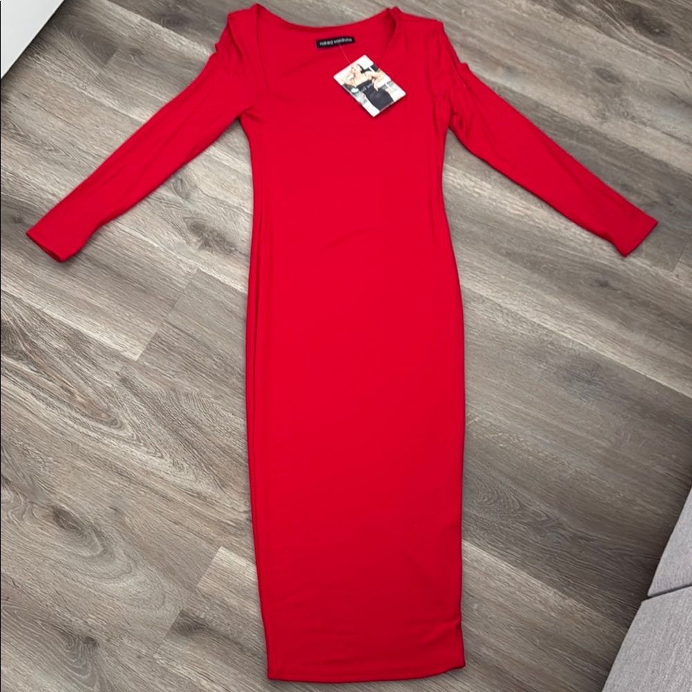 Elegant Red Dress by [Brand]